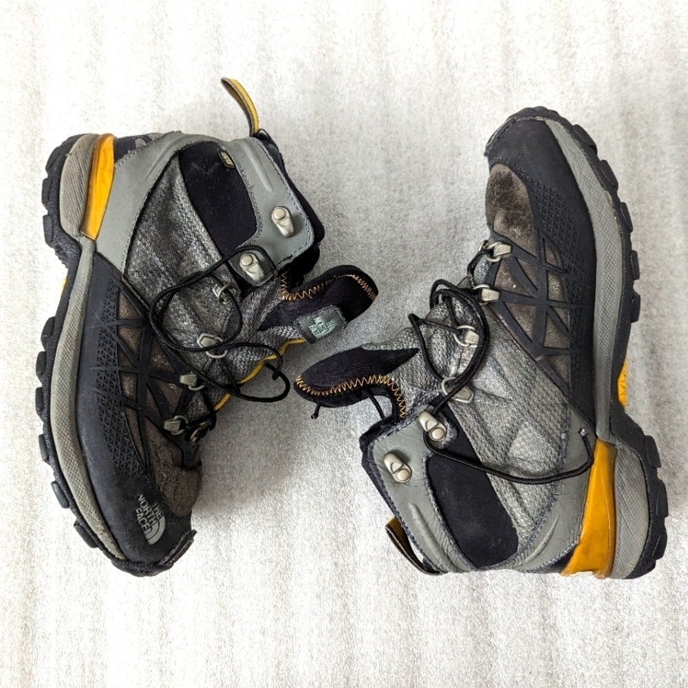 The North Face Iceglare Mid GTX Boots Goretex Waterproof Primaloft Size 8